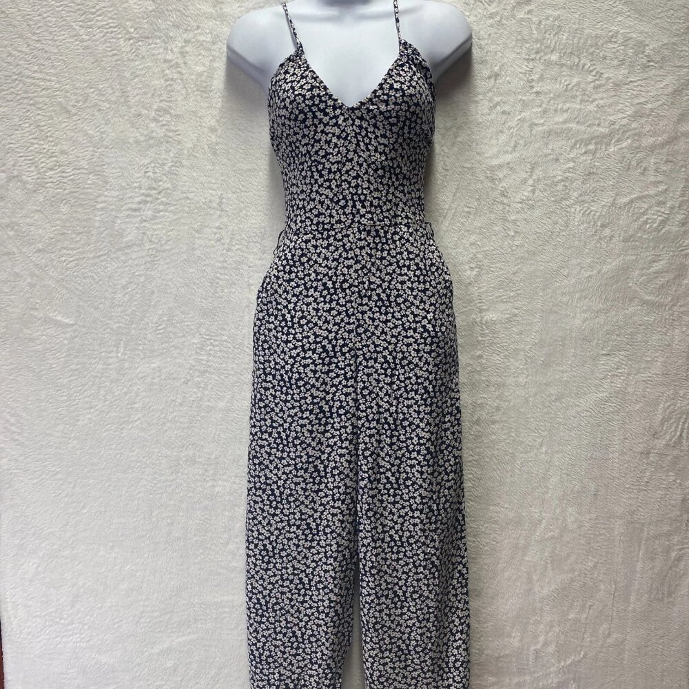 Abercrombie & Fitch Jumpsuit Women's‎ XS Multicolor Floral Smocked Sleeveless